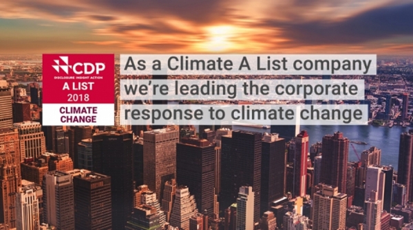 Komatsu has been identified as Climate &quot;A&quot; List company by CDP - Jan 2019
